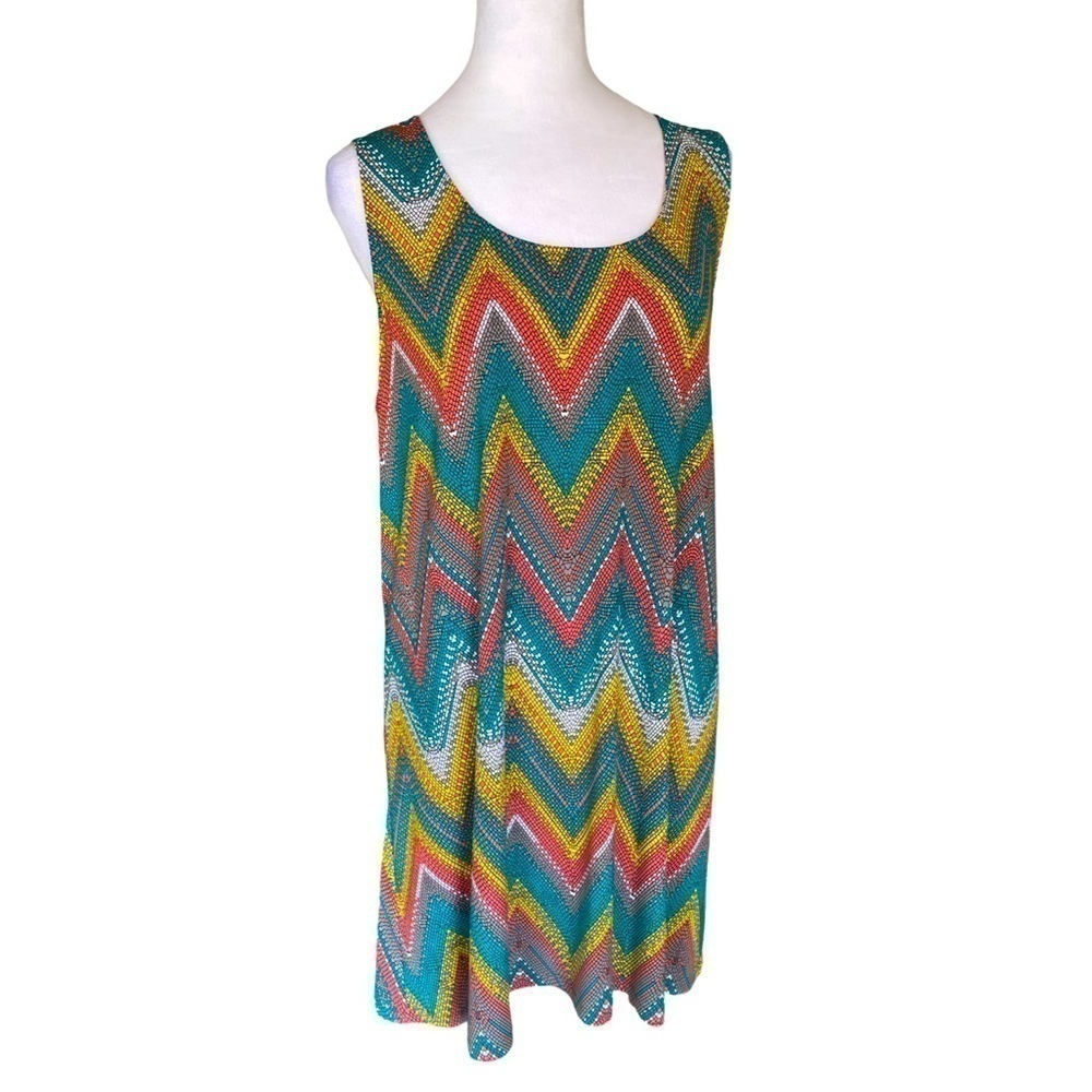 INC International Concepts Print Tunic Size 1X
